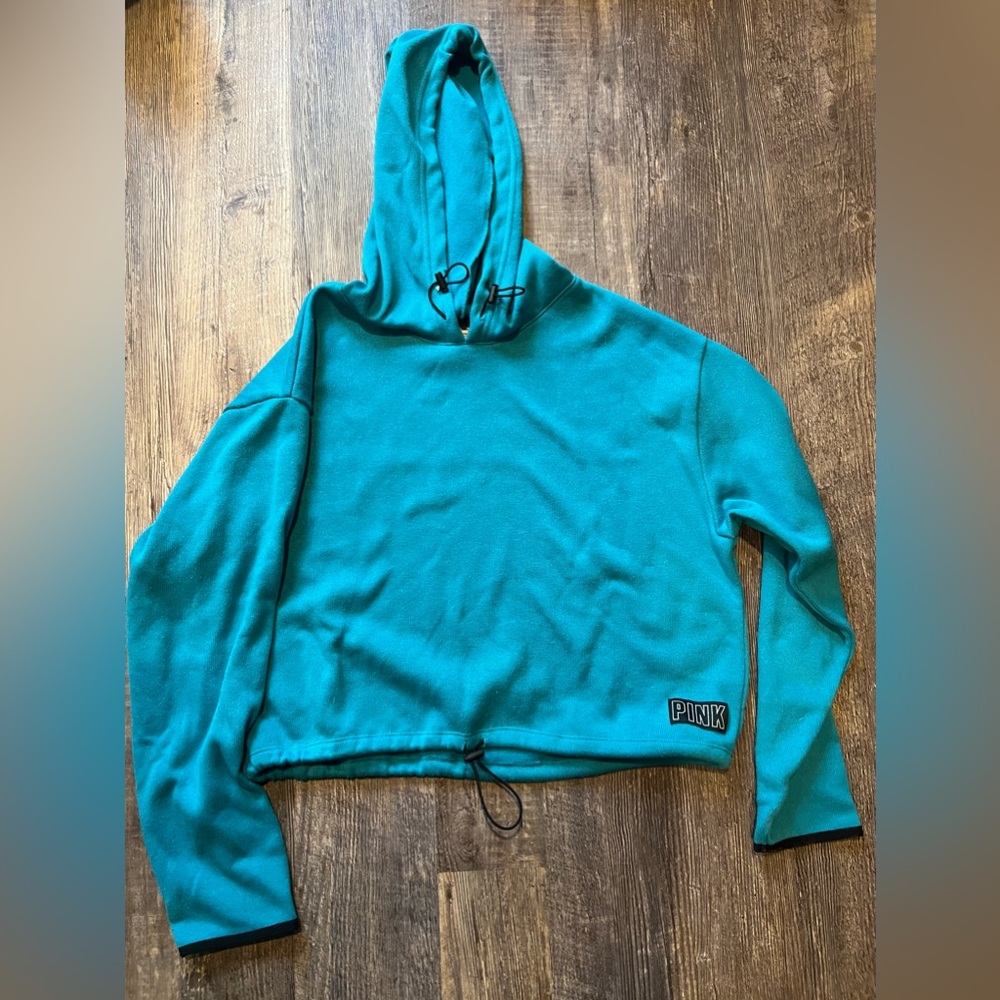 PINK Blue Pull Over